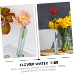 90 pieces water reservoir nutrition tube small drop hydrangea cut indoor watering hoses cuttings mason jars single flower tube plastic